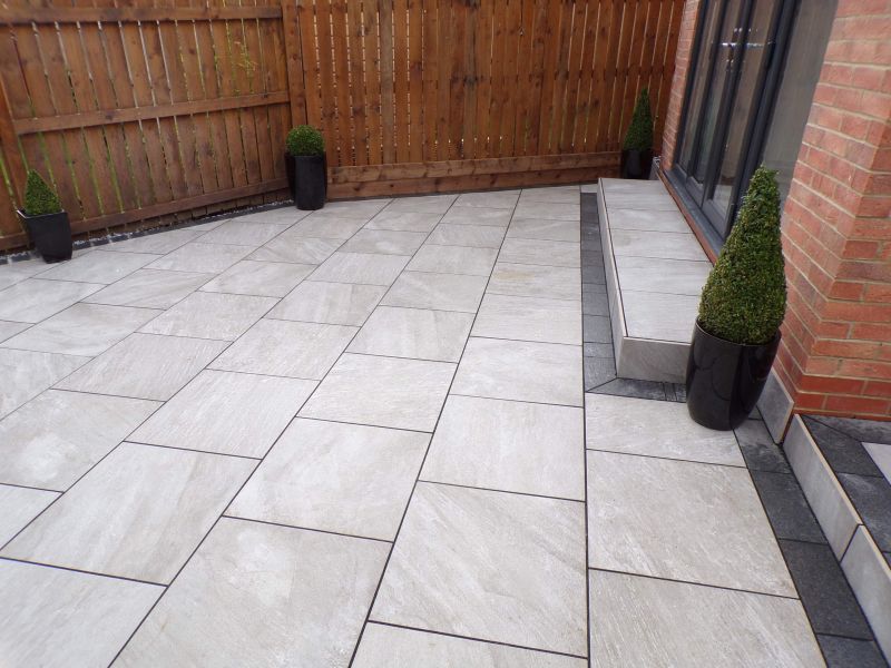 Outdoor Patio Tile Installations